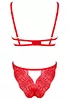 Mellania Lingerie sexy 2 pcs Rouge