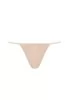 Nuisette beige dentelle noire Elégante et string