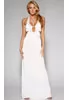 Robe longue noire épaules nues