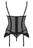 Serena love Corset et string noir