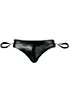 Slip ouverture Jock wetlook menottes