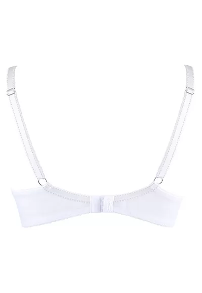 Soutien gorge blanc souple à armatures