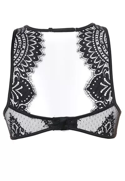 Soutien gorge brassière noir Black Swan