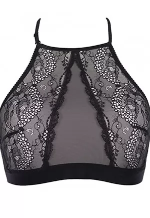 Soutien Gorge bralette dentelle Fondant au chocolat