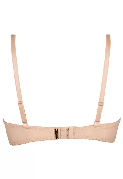 Soutien gorge push up beige invisible