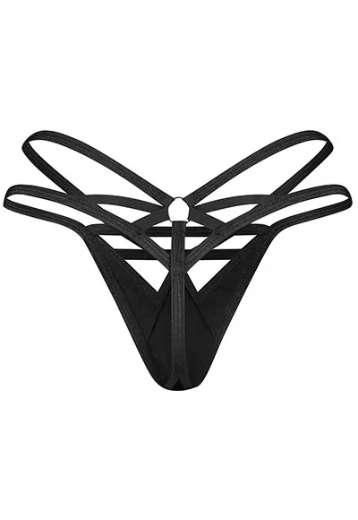 String vinyl noir Keira Lise