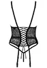 Yaskana Corset et string noir