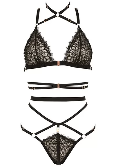 Bijou Brassière Noir Luxe