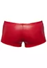 Boxer rouge satiné pour homme