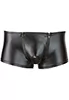 Boxer wetlook deux zips pour homme