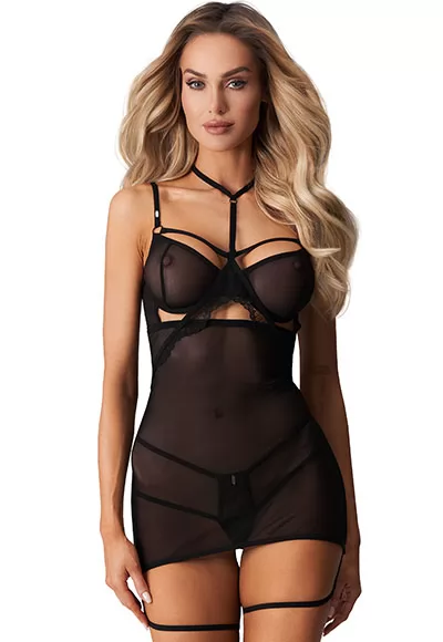 Culotte sexy noire Arrowel