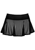 Mini jupe transparente