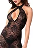 Nocturne robe midi dentelle
