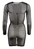 Robe transparente seconde peau