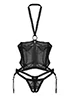 Serre taille sexy et string Alliane