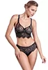 Soutien gorge bustier noir Black Swan