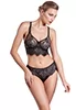 String dentelle noir Black Swan