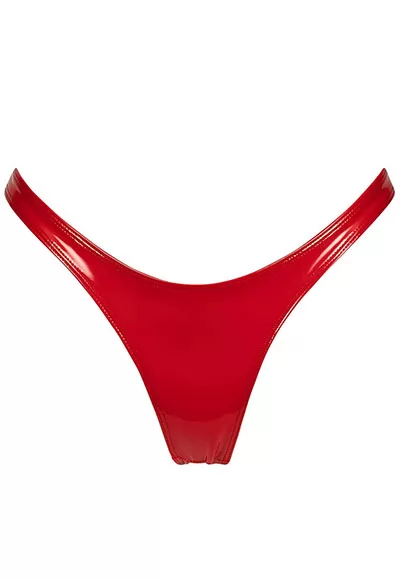 String S vinyl rouge