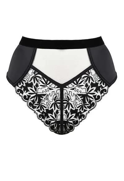 Shorty taille haute noir Tango