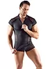 Tee shirt rayures transparentes pour homme