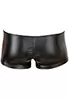 Boxer wetlook deux zips pour homme