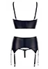 Lingerie ouverte à jarretelles fetish