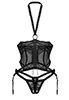 Serre taille sexy et string Alliane