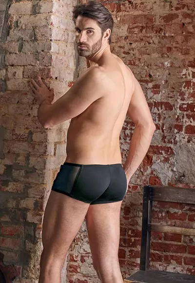 Shorty sexy boutons pressions pour homme