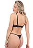 Soutien gorge triangle coque noir Valse