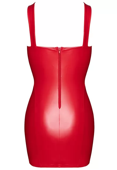 Mini robe lacée rouge Bombshell