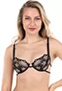 Soutien gorge Corbeille noir Hotel Desire Clandestine