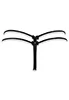 Soutien gorge et String ouverts Guimauve