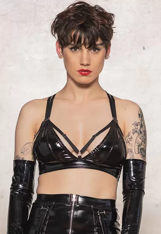 Cristal brassière vinyle