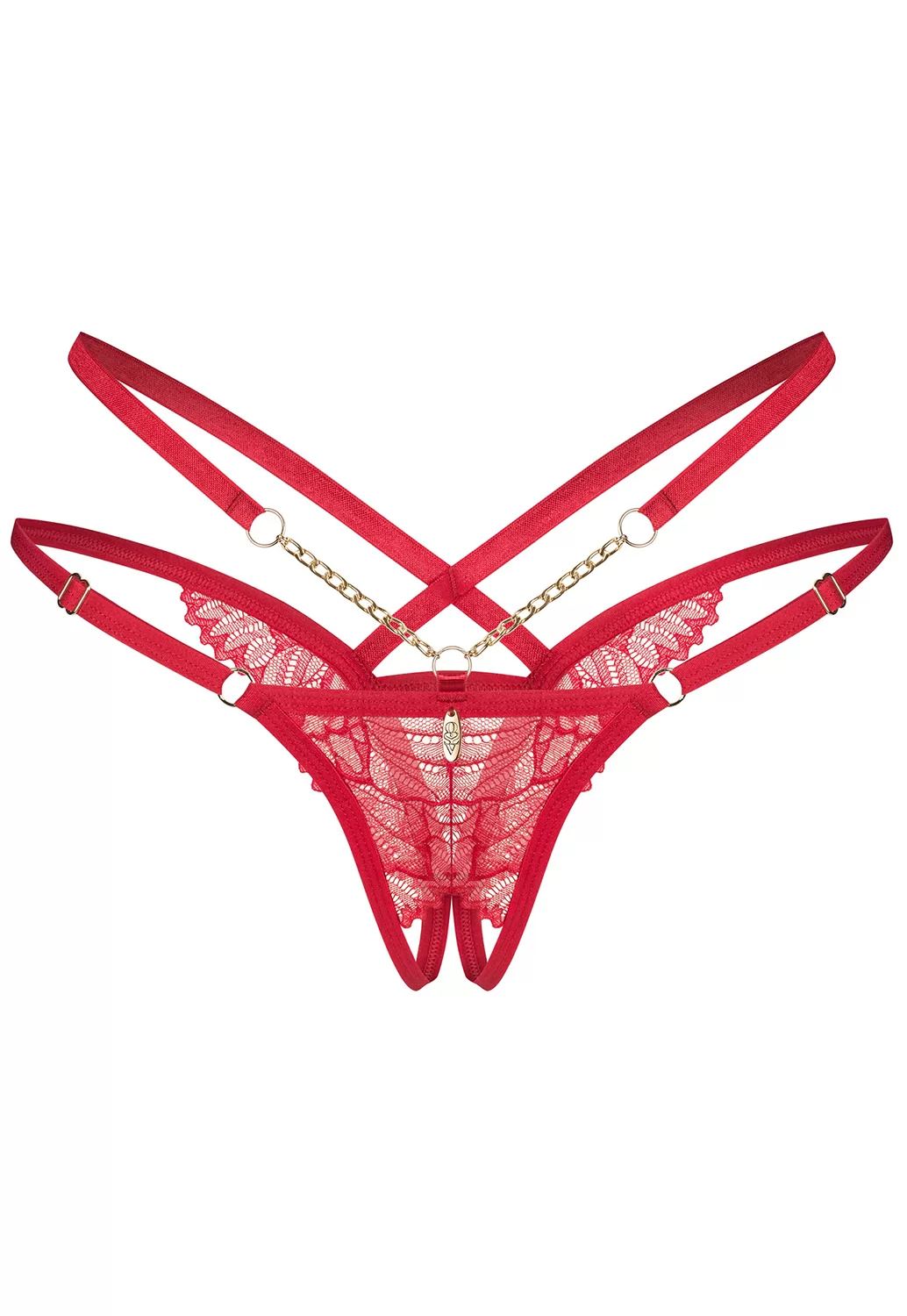 Matildea string ouvert rouge