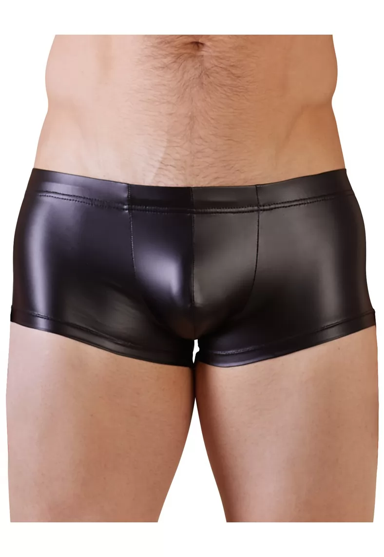 Shorty moulant pour homme effet cuir