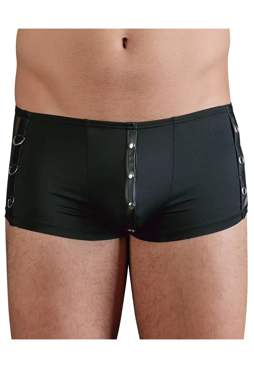 Shorty sexy boutons pressions pour homme