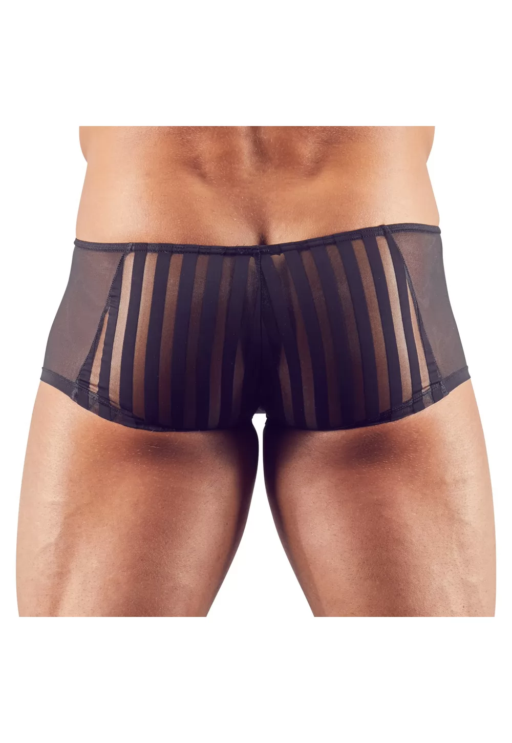 Boxer transparent à rayures pour homme