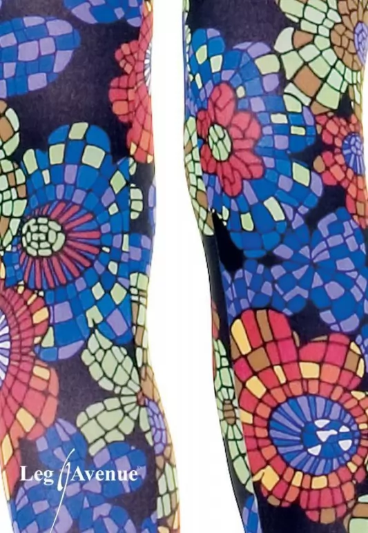Collant coloré opaque original kaleidoscope