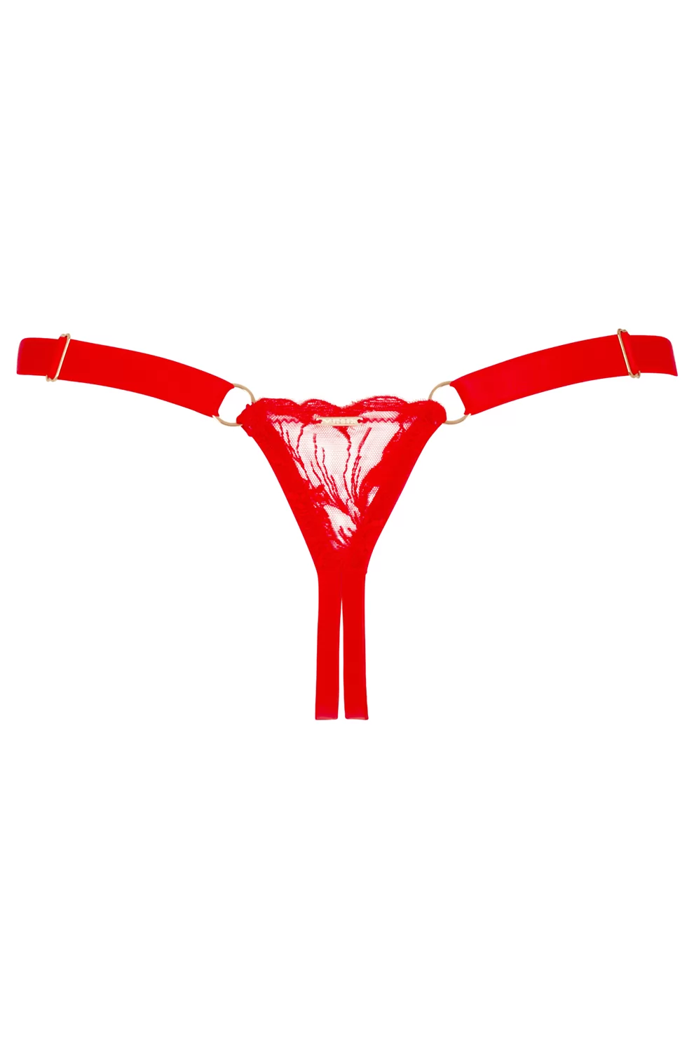 Eleonor String ouvert rouge