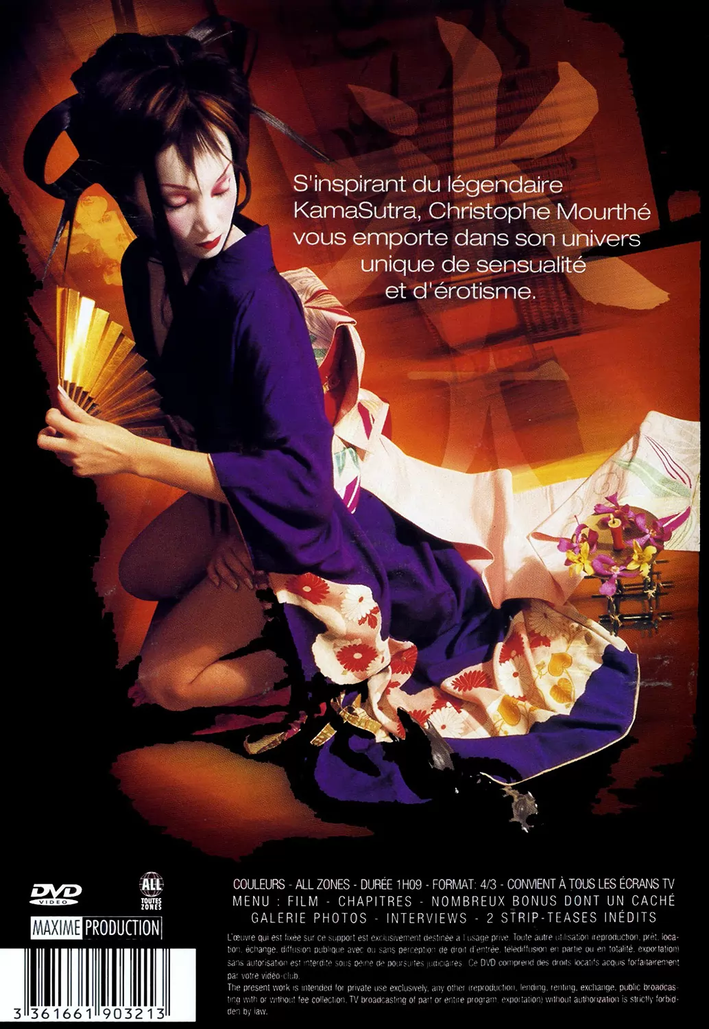 DVD Katsumi les secrets du Kamasutra