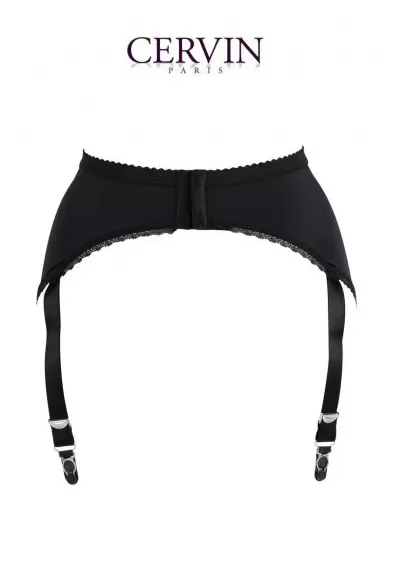 Porte jarretelles 6 attaches Rivoli noir
