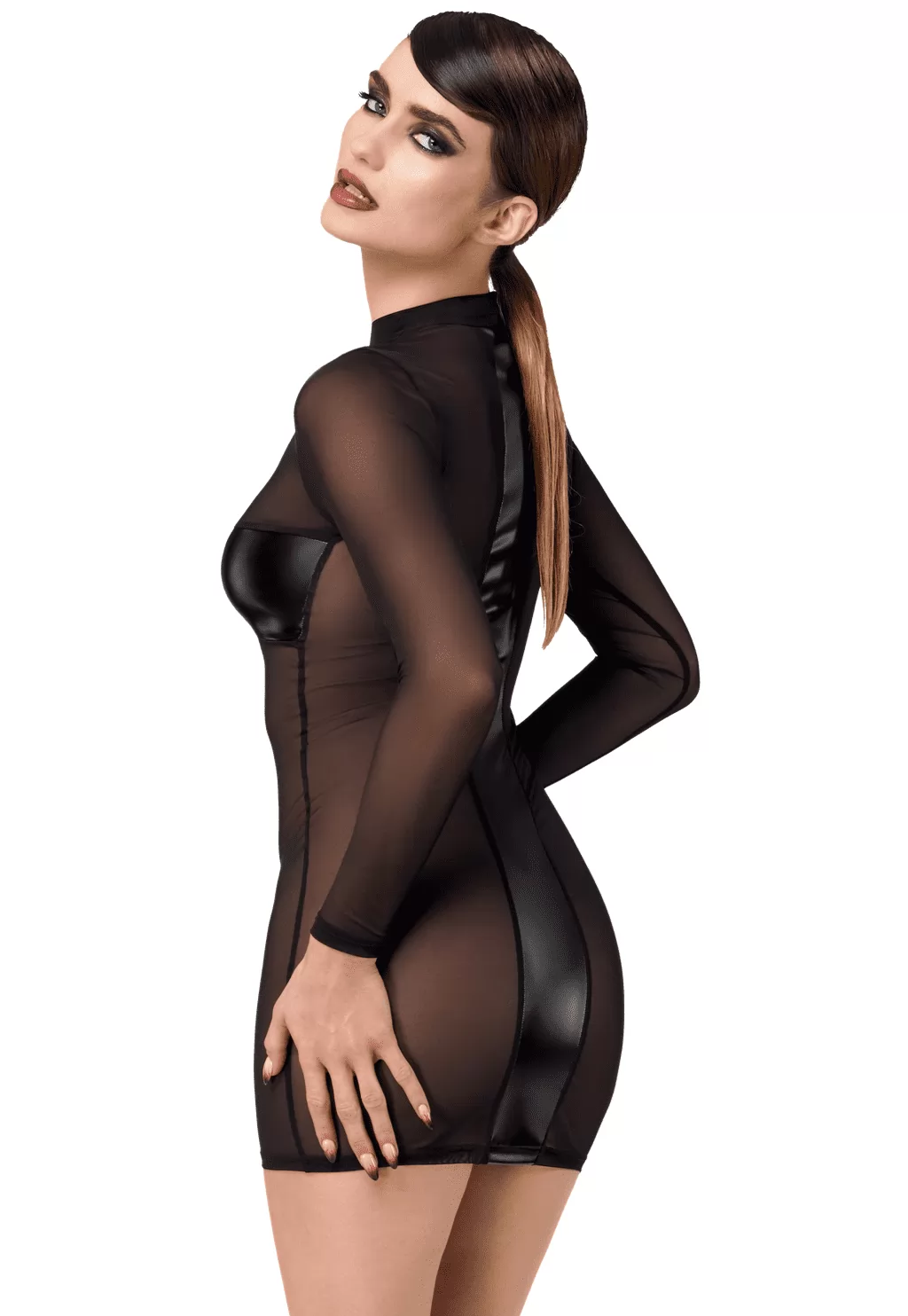 Robe mini sexy transparente Crossfire