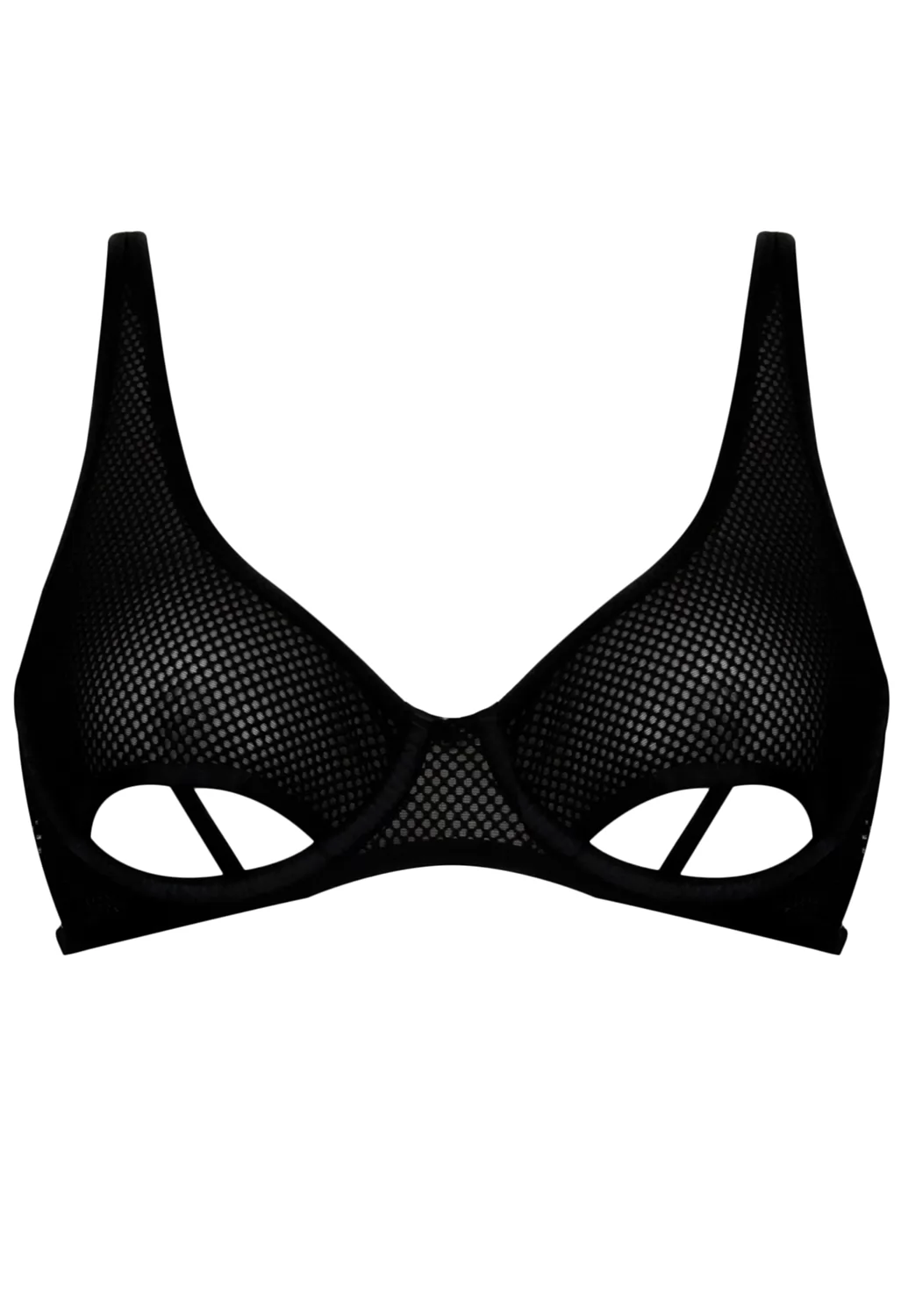 Soutien gorge ouvert Jet Black