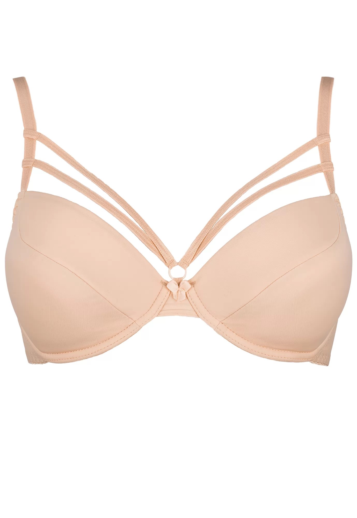 Soutien gorge push up beige invisible