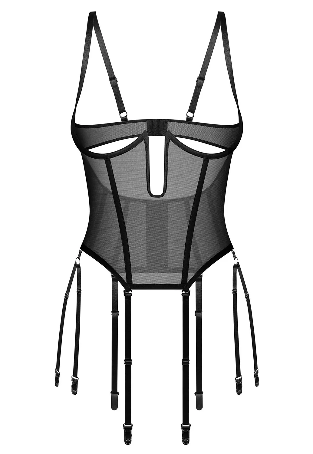Corset sexy noir Euphori