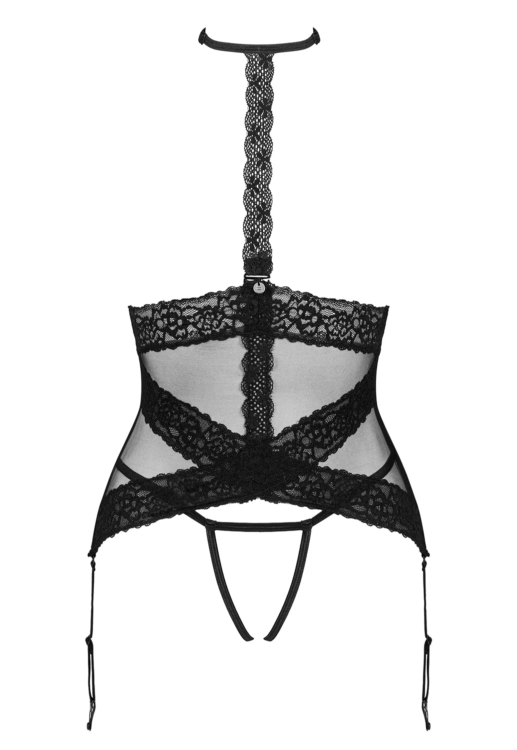 Lacrisia Corset seins nus noir