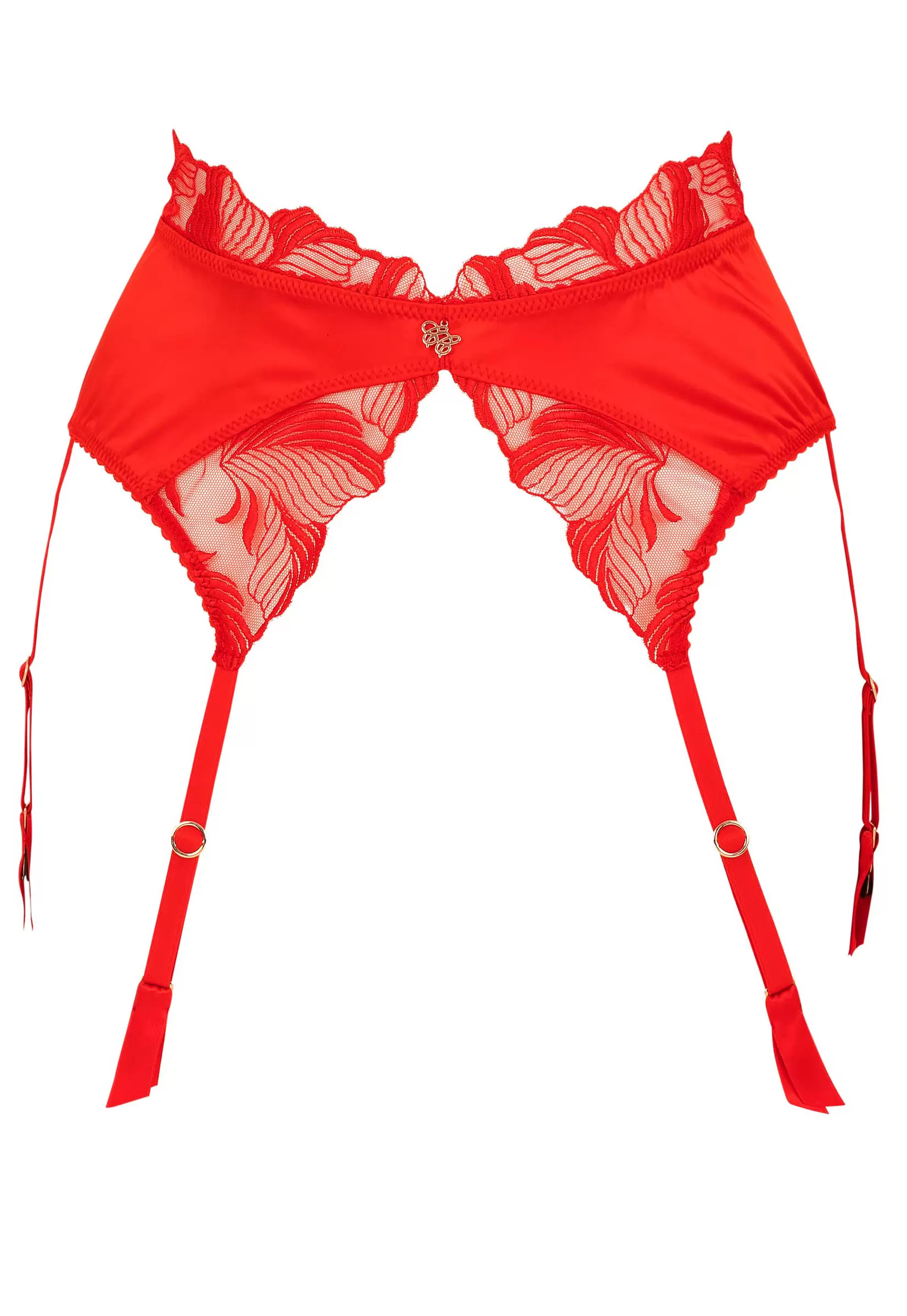 Libertine Porte jarretelles rouge