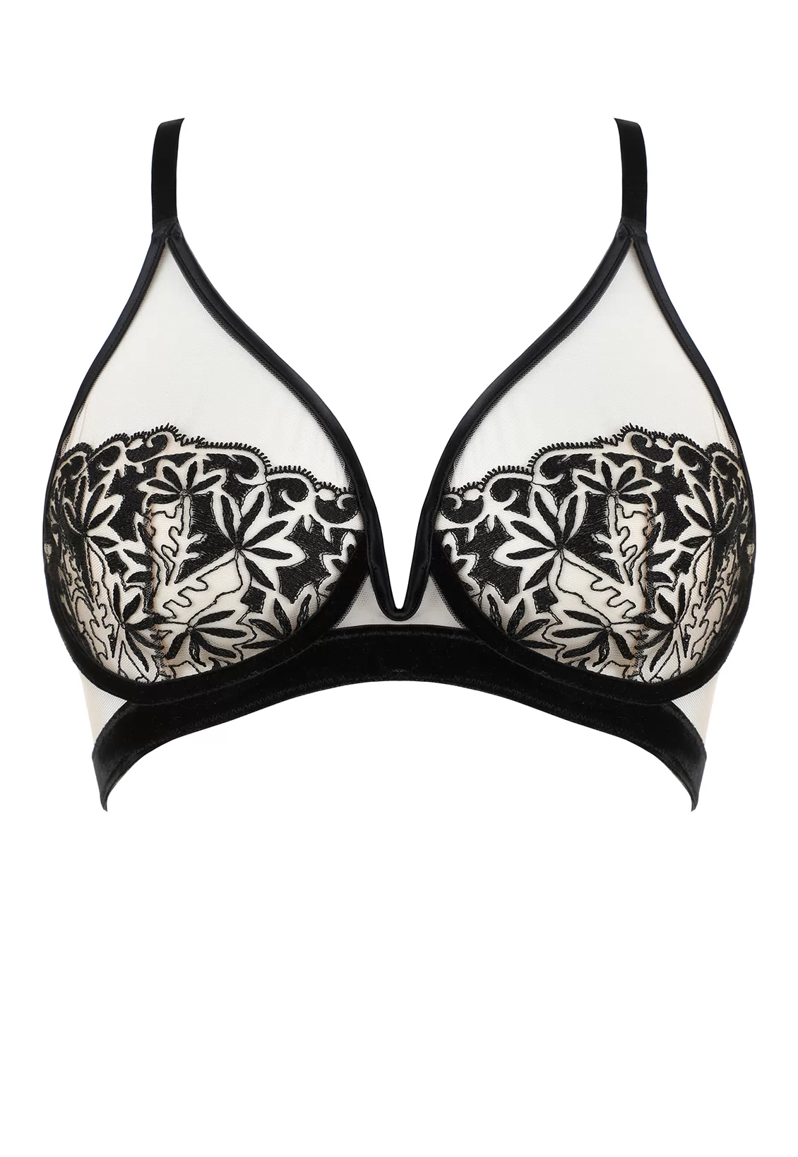 Soutien gorge armatures noir Tango