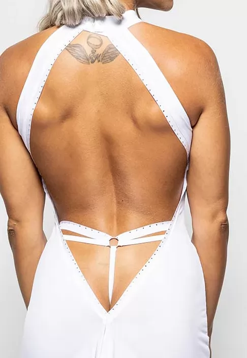 Texas String Lycra blanc