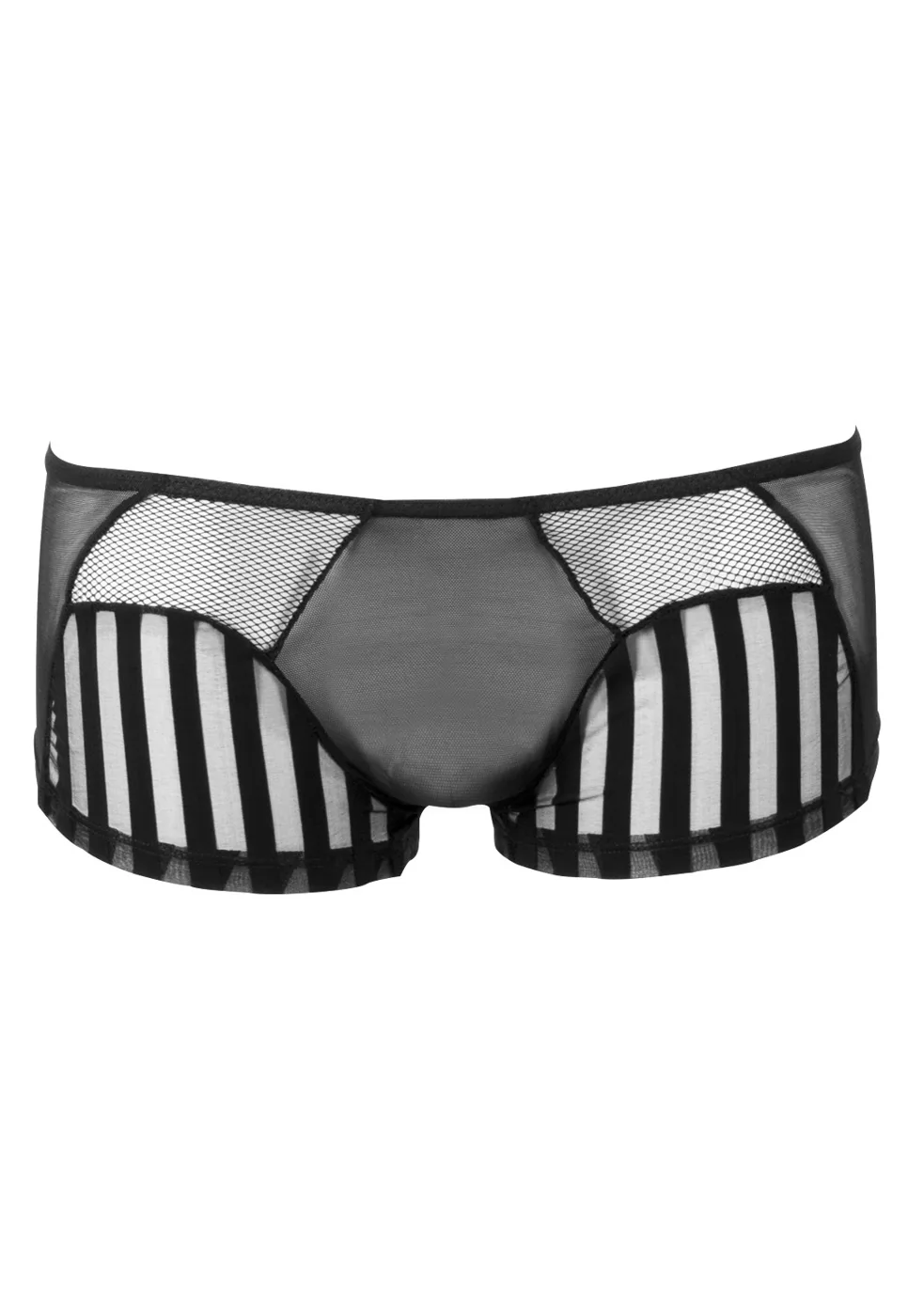 Boxer transparent à rayures pour homme